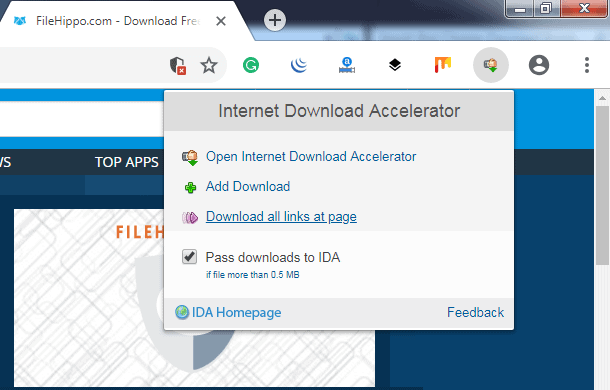 Internet Download Accelerator for Chrome