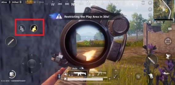 PUBG important tip is peek and fire