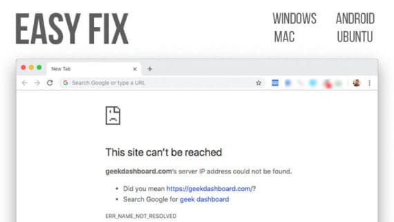 5 Ways To Fix This Site Can T Be Reached Error In Google Chrome - roblox ip cannot be reached