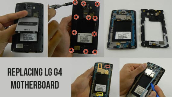 replacing LG G4 motherboard to fix bootloop problem