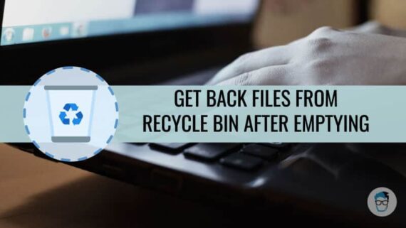 Restore Recycle Bin files in Windows