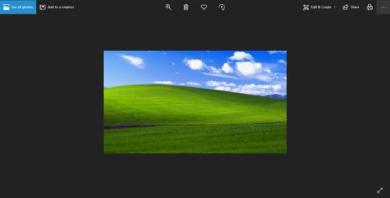 Microsoft Photos which is pre-installed in Windows 10