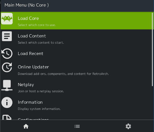 RetroArch GBA emulator for Android