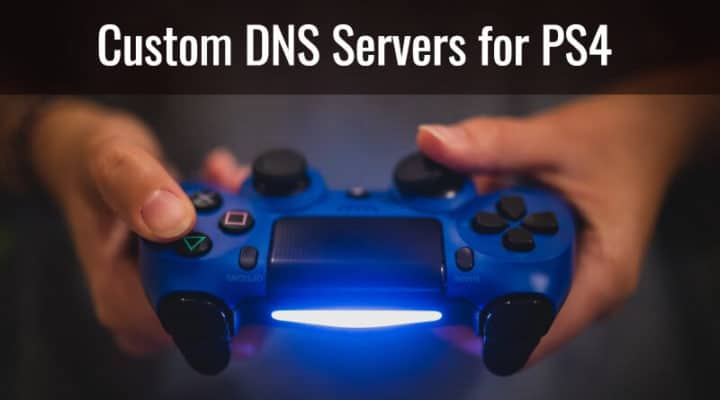 how to get to dns settings on ps4