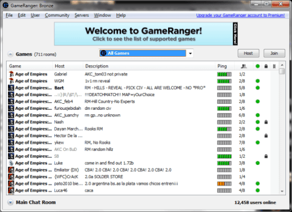 GameRanger LAN Emulator