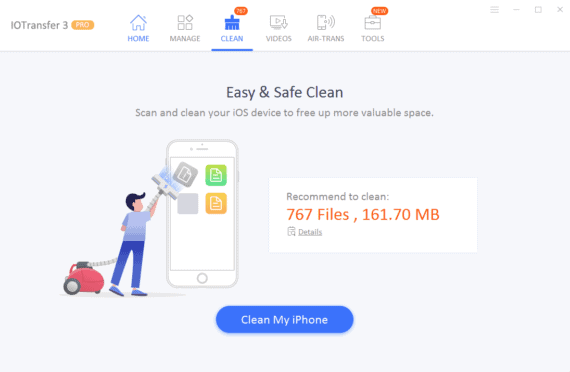 IOTransfer 3 Review - Easy and Safe Data Cleanup