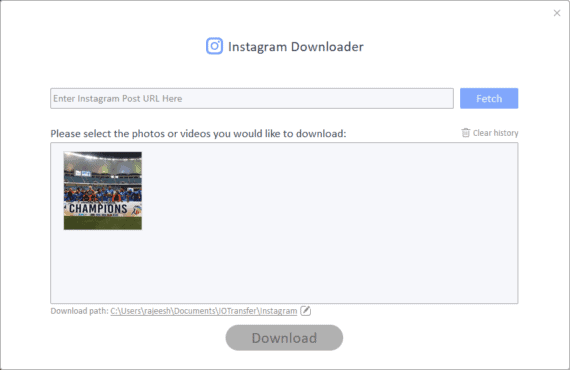 IOTransfer 3 Review - Instagram Download photos