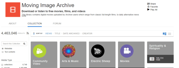 Internet's archive best YouTube alternative for documentaries