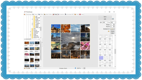 PhotoScape Picture Collage Maker