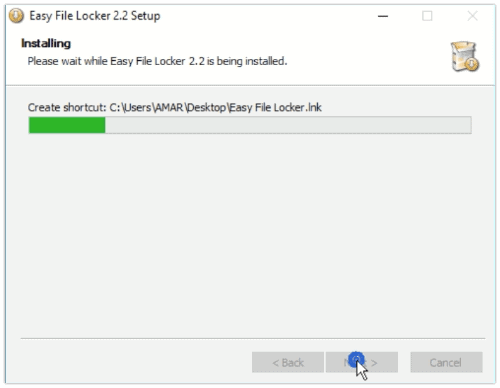 Reinstall Easy File Locker Software