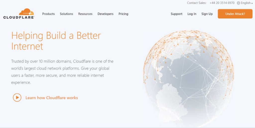 Cloudflare DDoS Protection