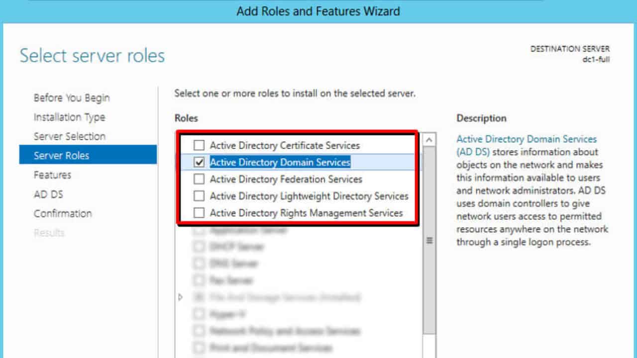 Как удалить active directory windows server 2012