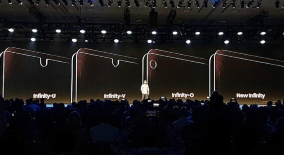 Infinity-V display on Galaxy M-series
