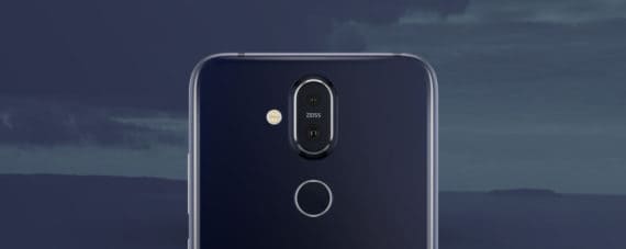 Nokia 8.1 Dual rear camera