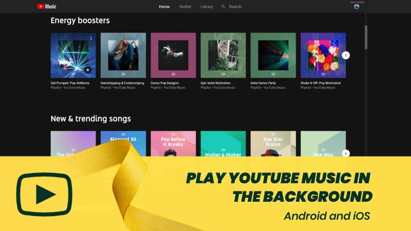 Play Youtube Music In Background When Screen Is Turned Off Android And Ios