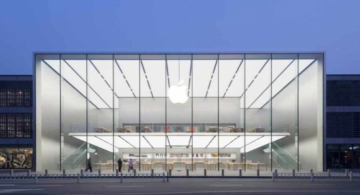 Apple Store in West Lake city of US