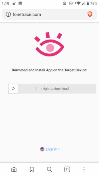 Download SpyMyFone app