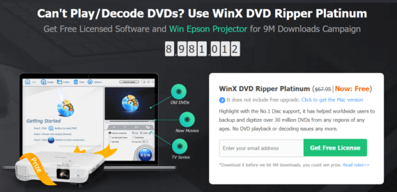 WinX DVD Ripper platinum offer period