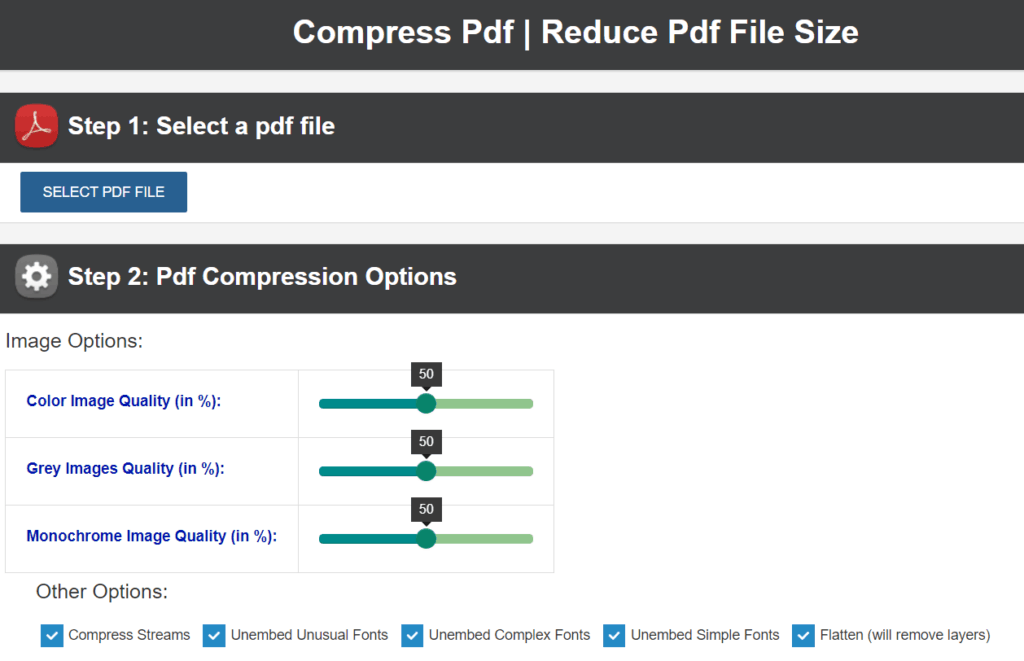 PDFAid To Compress PDF Online