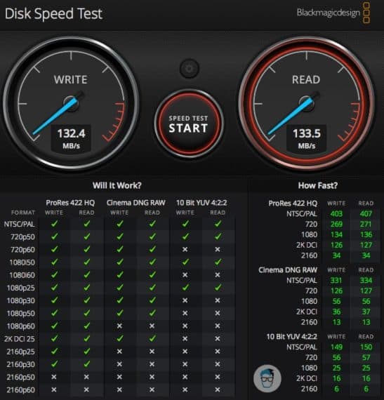 Seagate Backup Plus Portable Speed Test