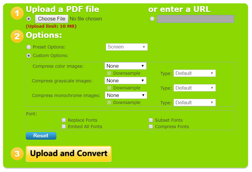 VeryPDF Online PDF Editor To Reduce Size
