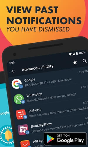 Notification History Log for Android