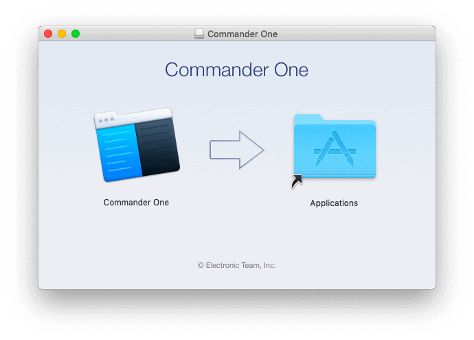 Install Commander one 2.0 on your MacOS