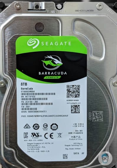 Seagate Barracuda 8TB Specifications