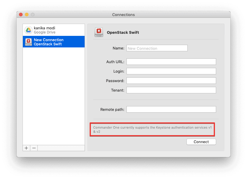 Auth command. OPENSTACK Swift.