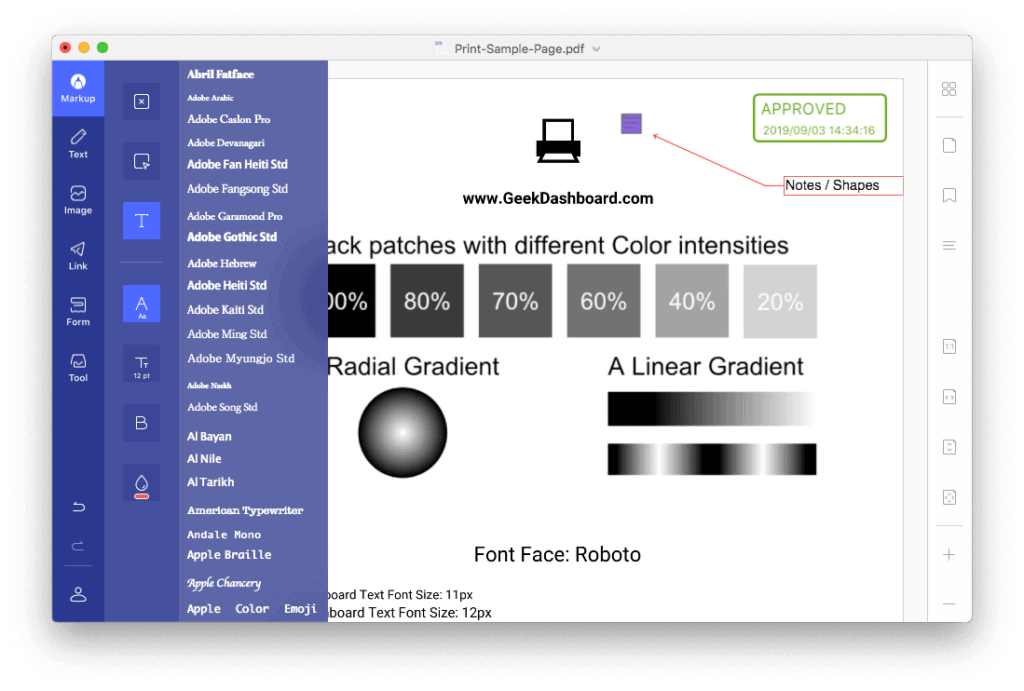 PDFelement 7 Annotations