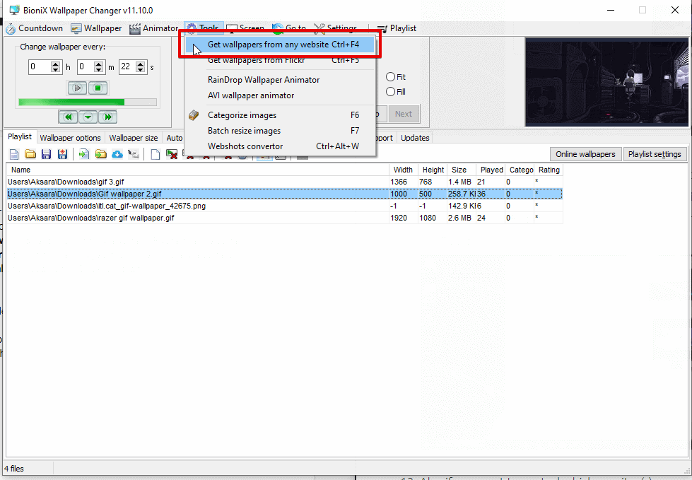 Free download BioniX Desktop Wallpaper Changer a super powerful wallpaper  manager [929x571] for your Desktop, Mobile & Tablet | Explore 49+ Bionix  Wallpaper Gif | Bionix Desktop Wallpaper, GIF Wallpapers, Bionix Desktop  Wallpaper Changer