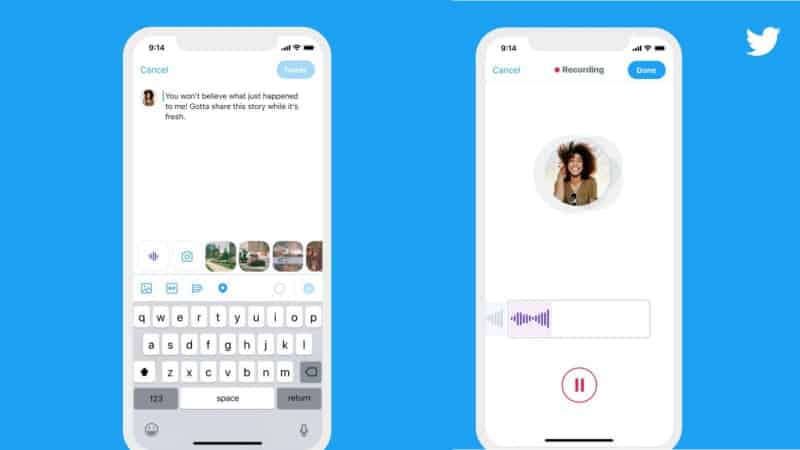 How to send Voice Tweet