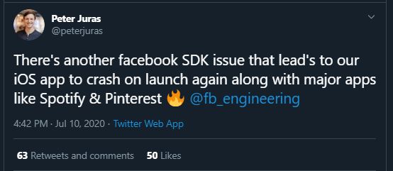 Facebook SDK Issue