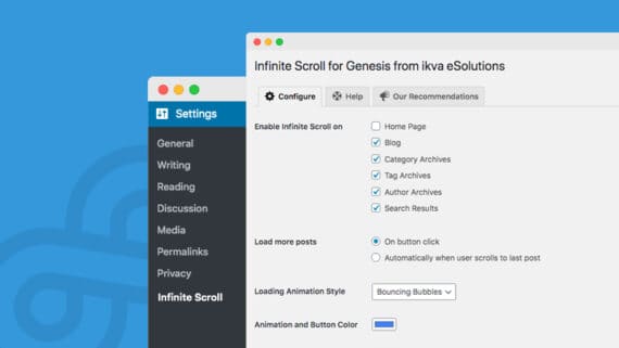 Infinite Scroll for Genesis with Free WordPress Plugin
