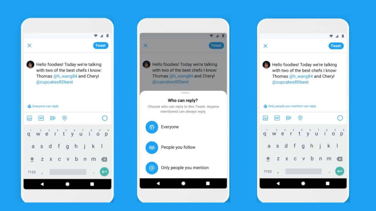Twitter's New "Limited Reply" Feature Let You Decide Who Can Respond to