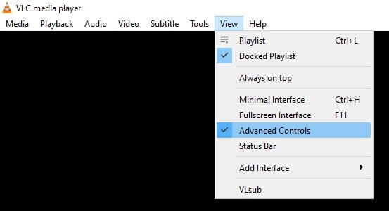 Advanced Controls in VLC Media Player