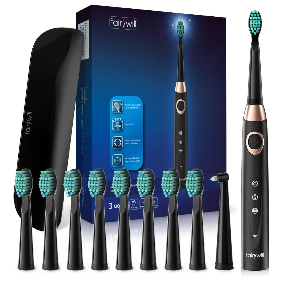 Щетка sonic toothbrush. Зубная щетка Sonic Electric. Fairywill зубная щетка. Sonic Technology зубных щеток. Aeno Sonic Electric Toothbrush db6: Black.