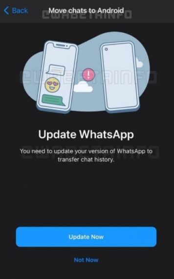 WhatsApp Chat Migration
