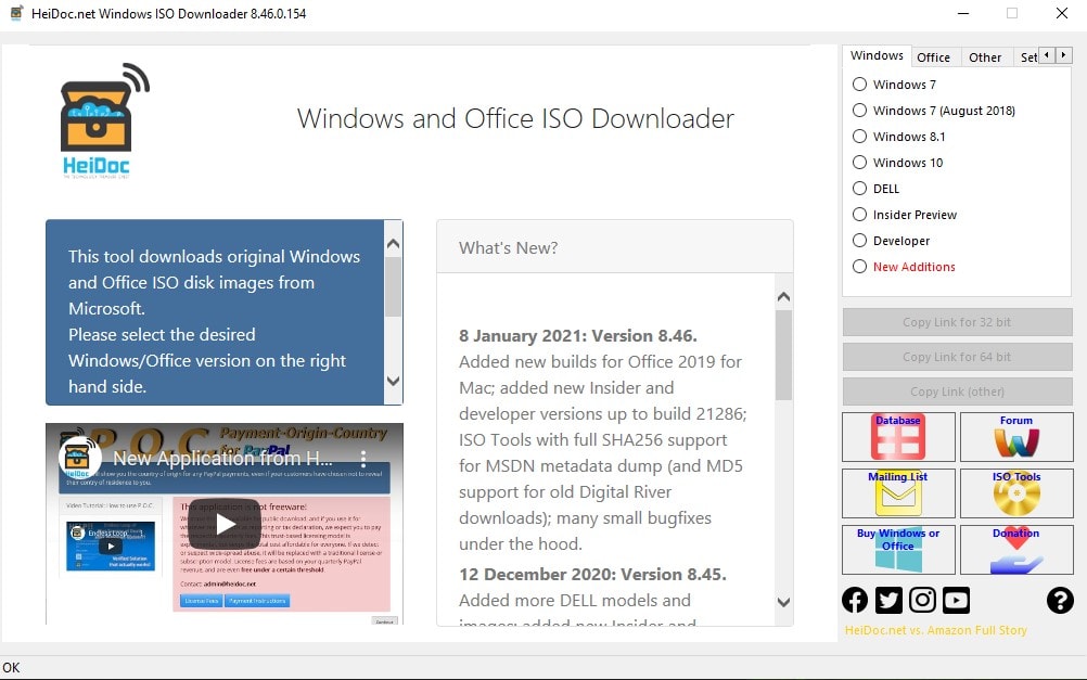 Windows 7 ISO - HeiDoc Tool