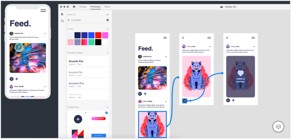 Adobe XD Prototyping Tool Similar to InVision