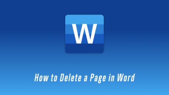 How to Delete a Page in Word