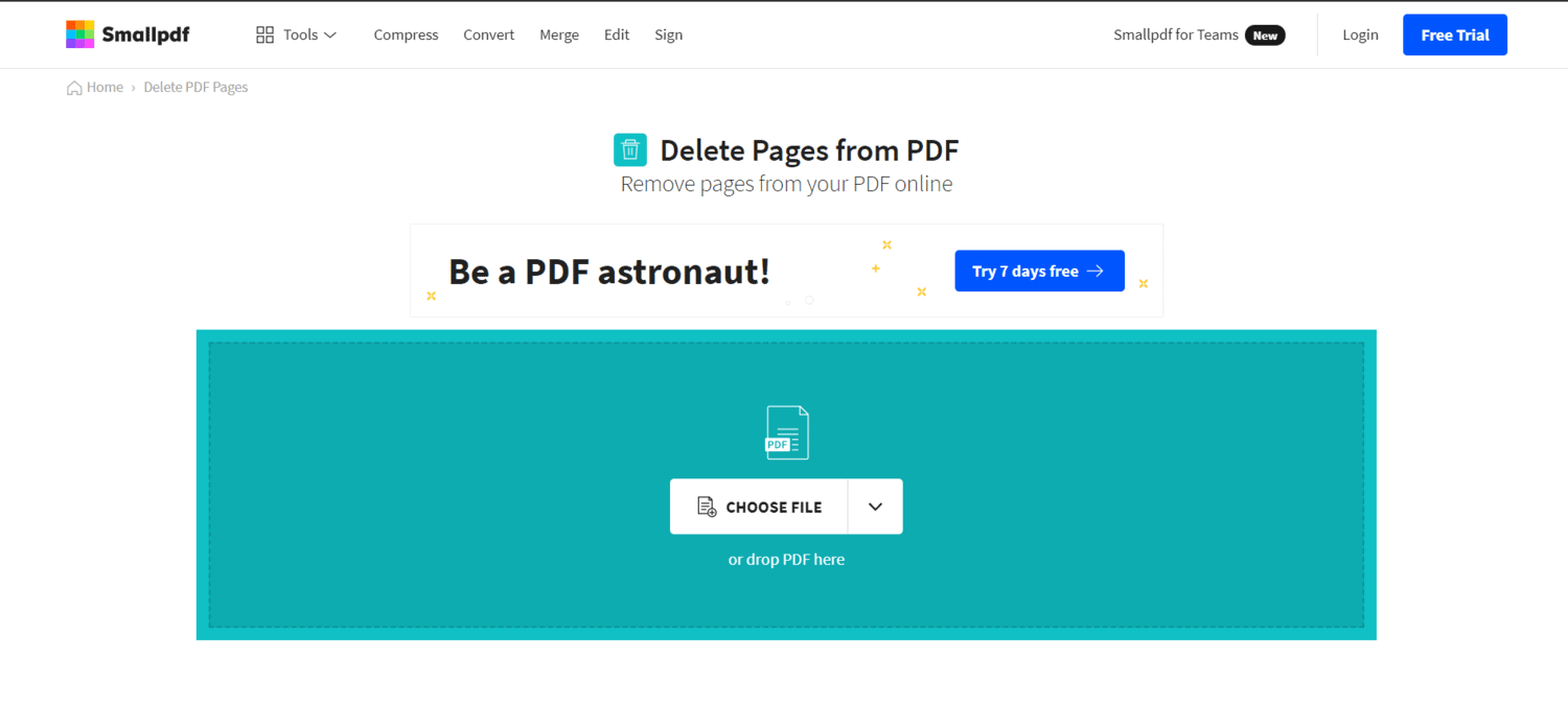 Delete a Page in Word: Delete Pages from PDF