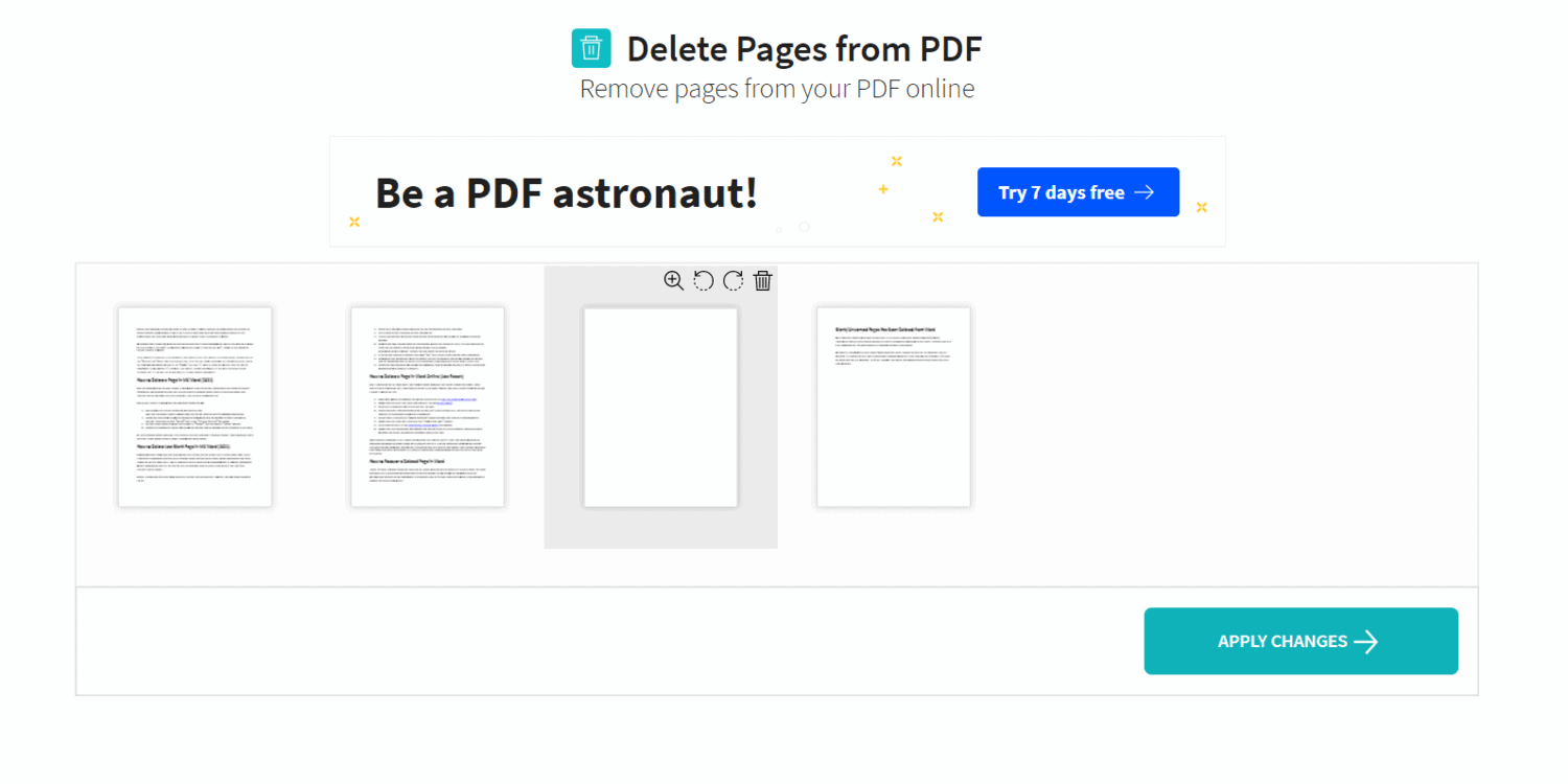 Delete a Page in Word: Deleting Blank Pages from PDF