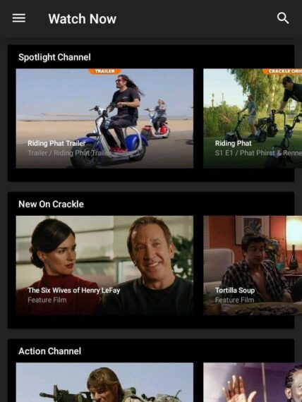 Crackle App