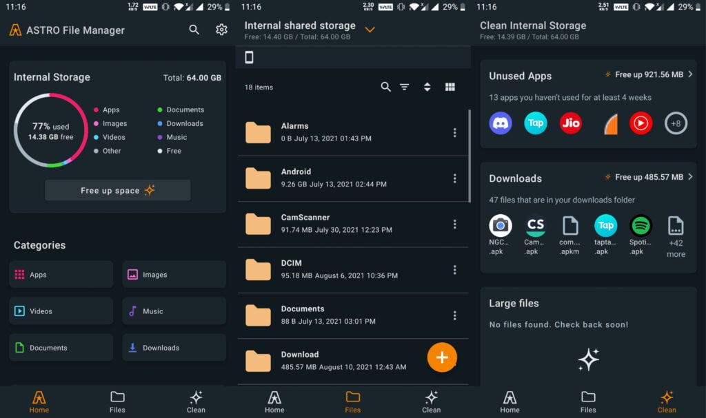 Astro File Manager