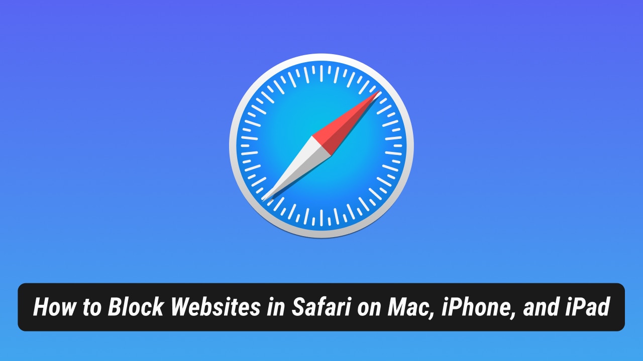 apple safari block websites
