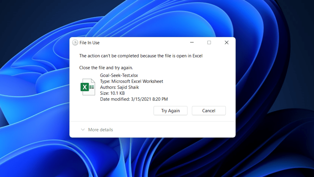 Can't Force Delete File: File is in Use