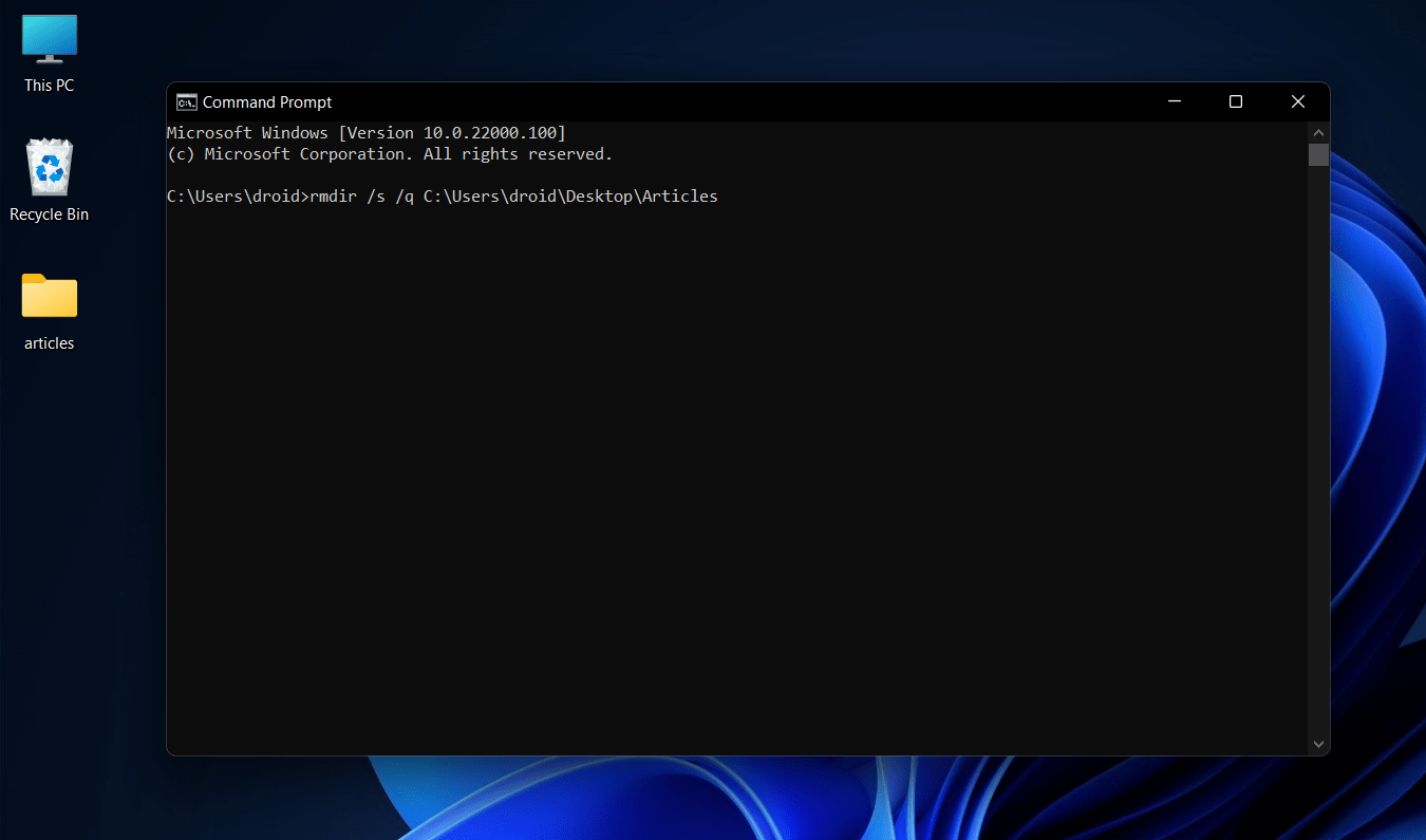 How to force delete a file or folder that can t be deleted on windows