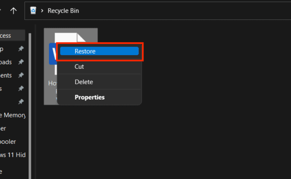 Restore Document How to Recover Unsaved Word Document on Windows PC or Laptop