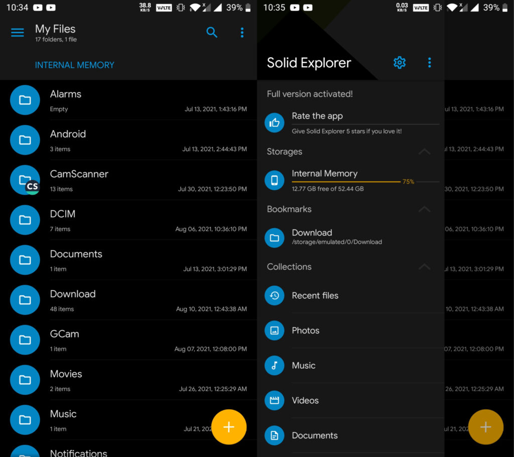 Best FIle Manager for Android: Solid Explorer File Manager